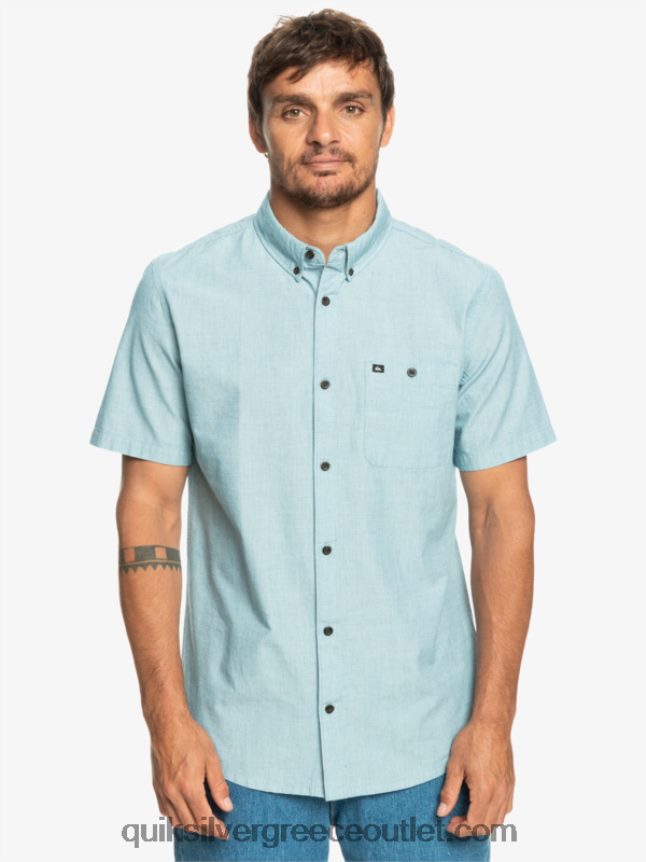 κοντομάνικο πουκάμισο winfall Quiksilver άνδρες 66LP84377 μαροκινό μπλε
