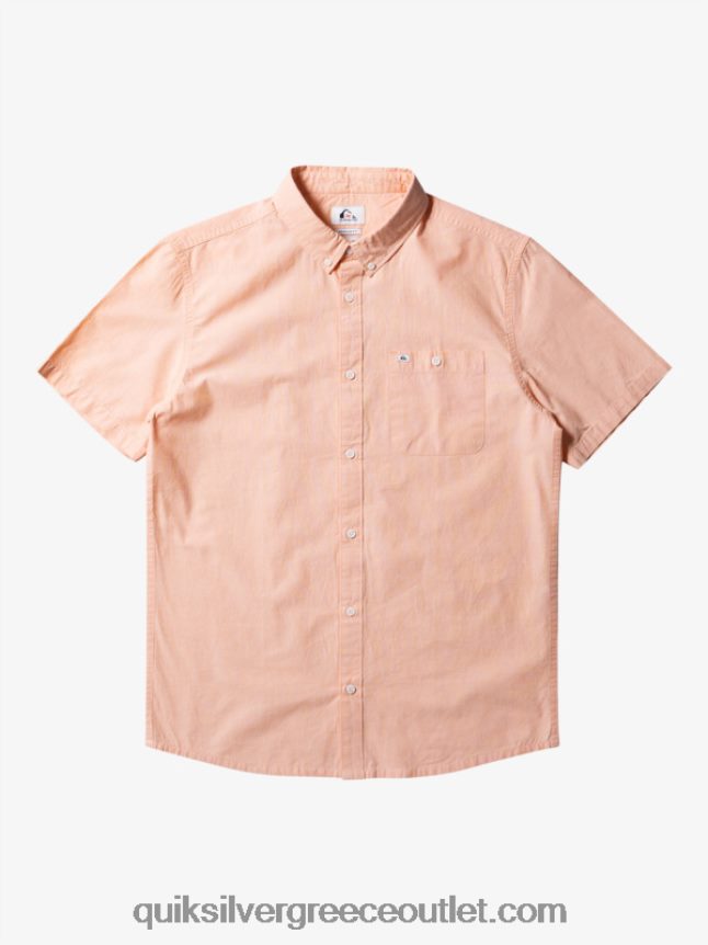 κοντομάνικο πουκάμισο winfall Quiksilver άνδρες 66LP84378 μαύρισμα χαλκού