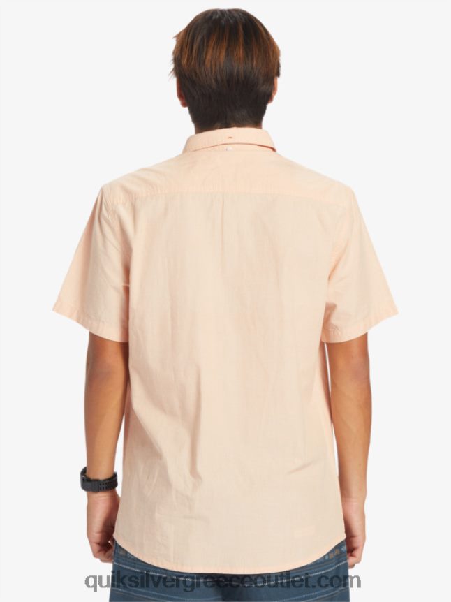 κοντομάνικο πουκάμισο winfall Quiksilver άνδρες 66LP84378 μαύρισμα χαλκού
