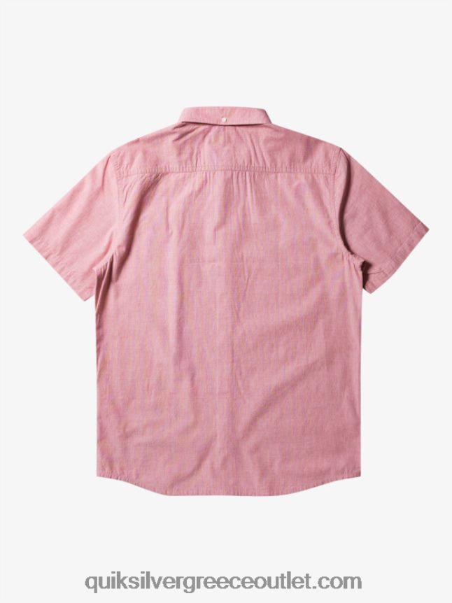 κοντομάνικο πουκάμισο winfall Quiksilver άνδρες 66LP84379 κόκκινη ώχρα