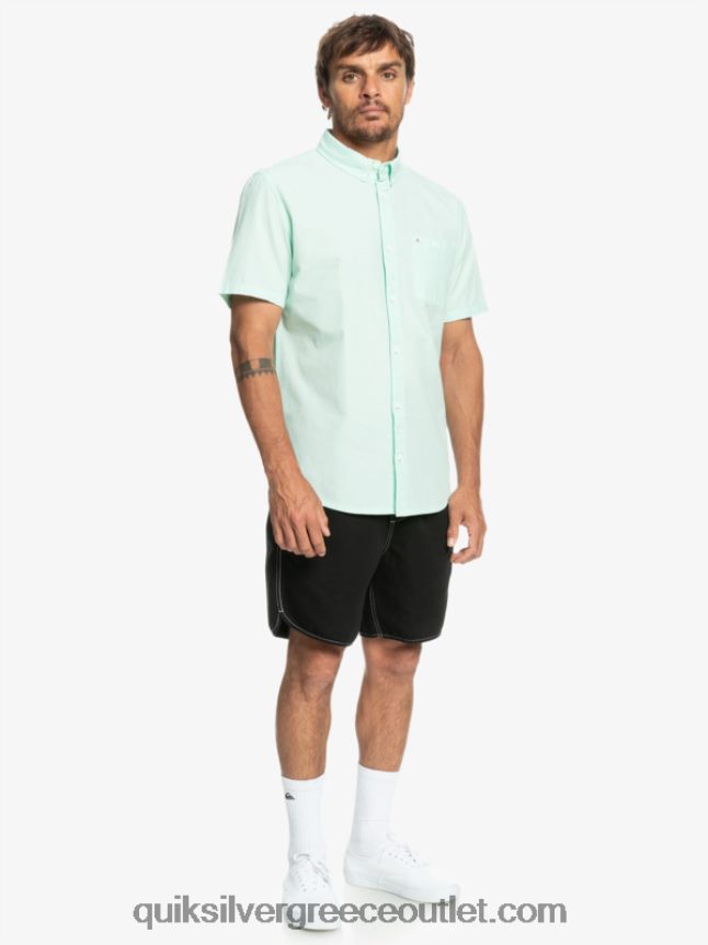 κοντομάνικο πουκάμισο winfall Quiksilver άνδρες 66LP84382 παγωμένο νερό