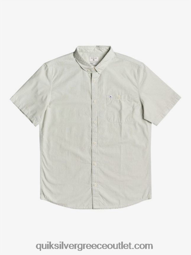 κοντομάνικο πουκάμισο winfall Quiksilver άνδρες 66LP84383 φασκόμηλο της ερήμου