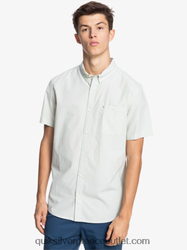 κοντομάνικο πουκάμισο winfall Quiksilver άνδρες 66LP84383 φασκόμηλο της ερήμου