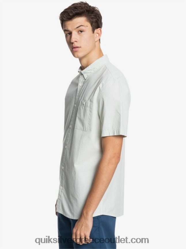 κοντομάνικο πουκάμισο winfall Quiksilver άνδρες 66LP84383 φασκόμηλο της ερήμου