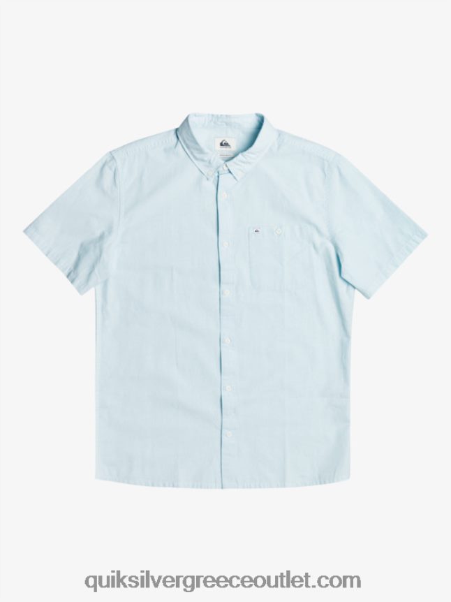 κοντομάνικο πουκάμισο winfall Quiksilver άνδρες 66LP84384 αέρινο μπλε