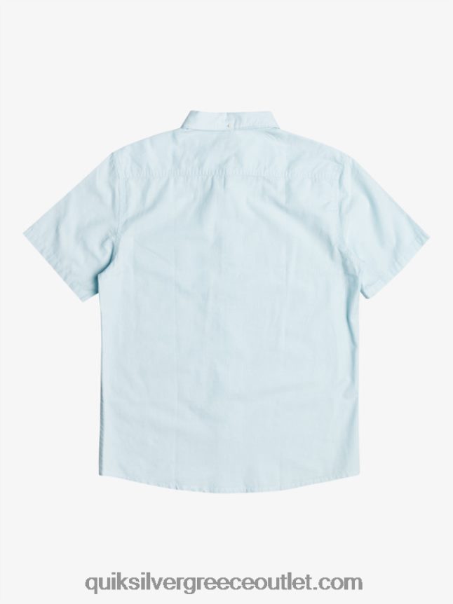 κοντομάνικο πουκάμισο winfall Quiksilver άνδρες 66LP84384 αέρινο μπλε