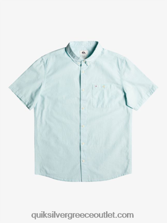 κοντομάνικο πουκάμισο winfall Quiksilver άνδρες 66LP84385 μπλε άγγελος