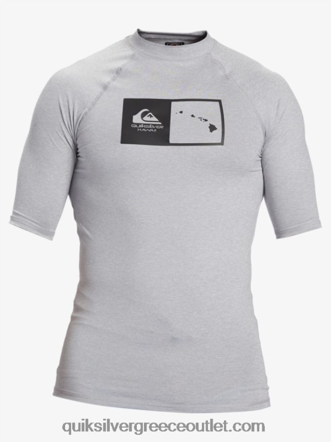 Μπλουζάκι σερφ με κοντό μανίκι 50 διπλά κάτω Quiksilver άνδρες 66LP841169 χιονόνερο