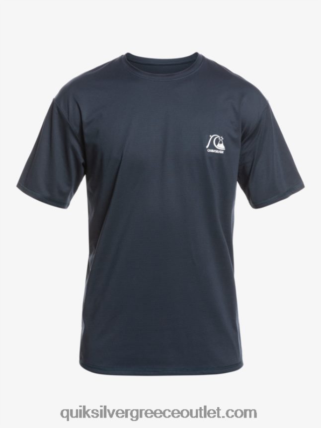Heritage Heather κοντομάνικο upf 50 μπλουζάκι surf Quiksilver άνδρες 66LP841129 μεσάνυχτα ναυτικό ρείκι
