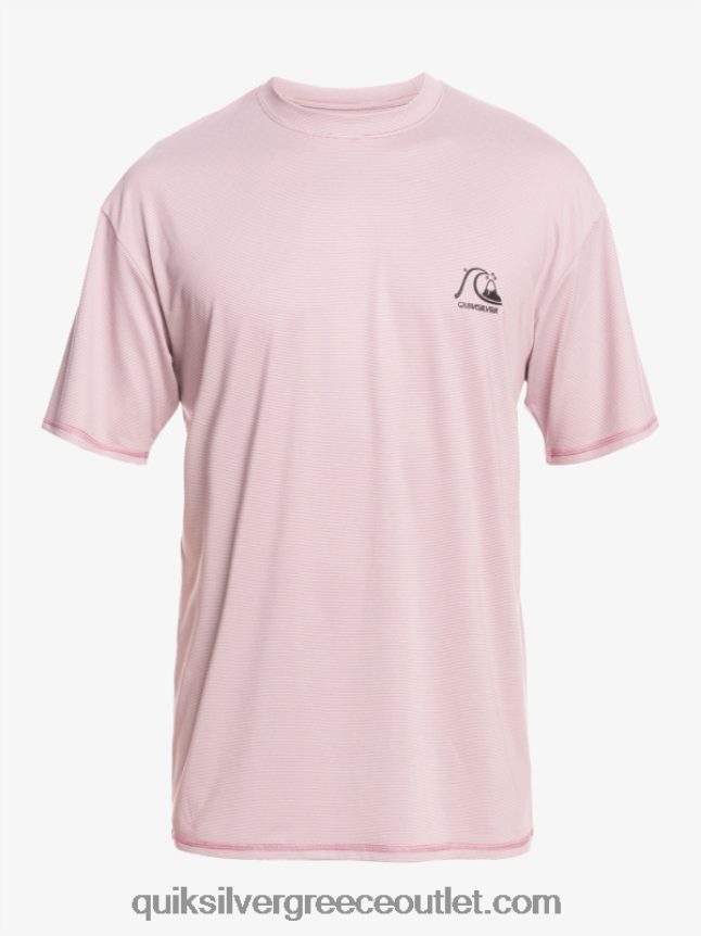 Heritage Heather κοντομάνικο upf 50 μπλουζάκι surf Quiksilver άνδρες 66LP841132 σκονισμένη ερείκη ορχιδέας