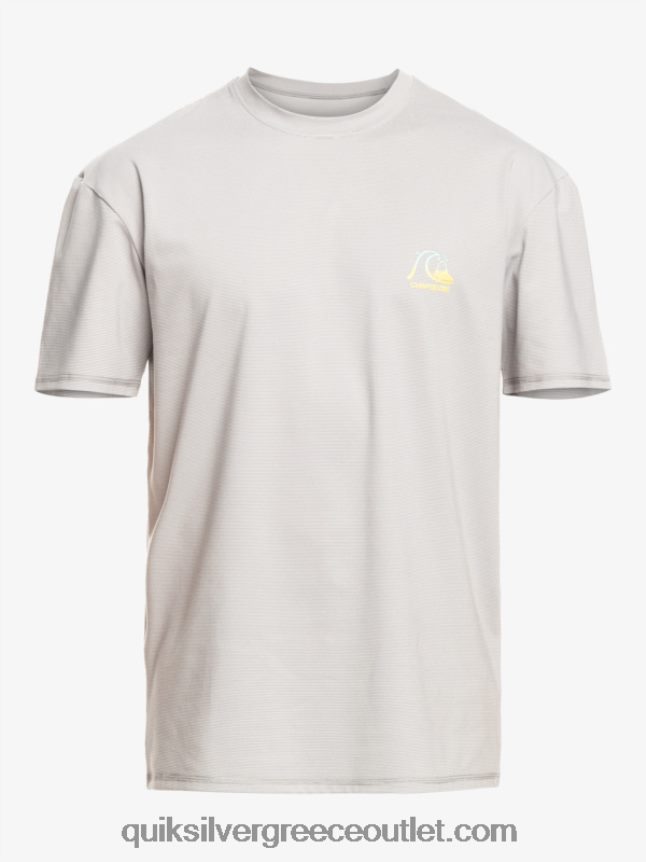 Heritage Heather κοντομάνικο upf 50 μπλουζάκι surf Quiksilver άνδρες 66LP841134 χιονόνερο