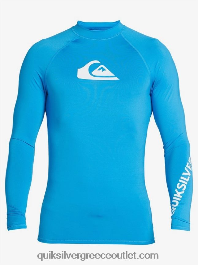 all time long sleeve upf 50 rashguard Quiksilver άνδρες 66LP841431 φαιδρός