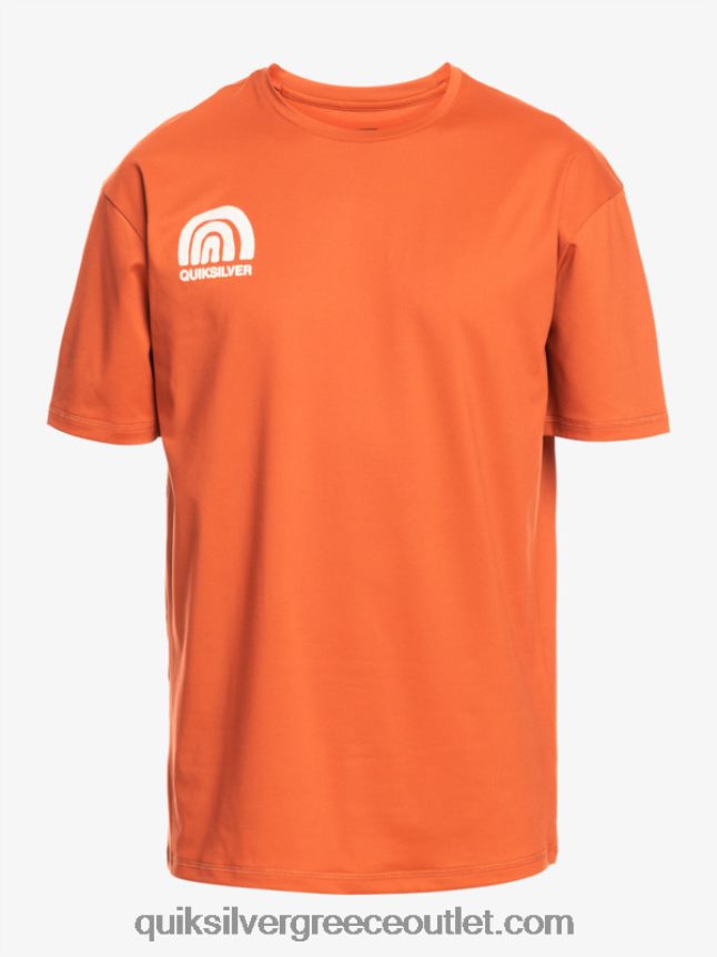 mix κοντομάνικο upf 50 μπλουζάκι σερφ Quiksilver άνδρες 66LP841810 καυτή σάλτσα