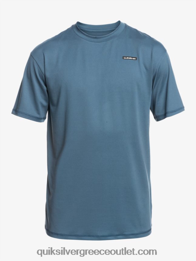 omni session upf 50 κοντομάνικο μπλουζάκι σερφ Quiksilver άνδρες 66LP84537 θάλασσα του Βέρινγκ