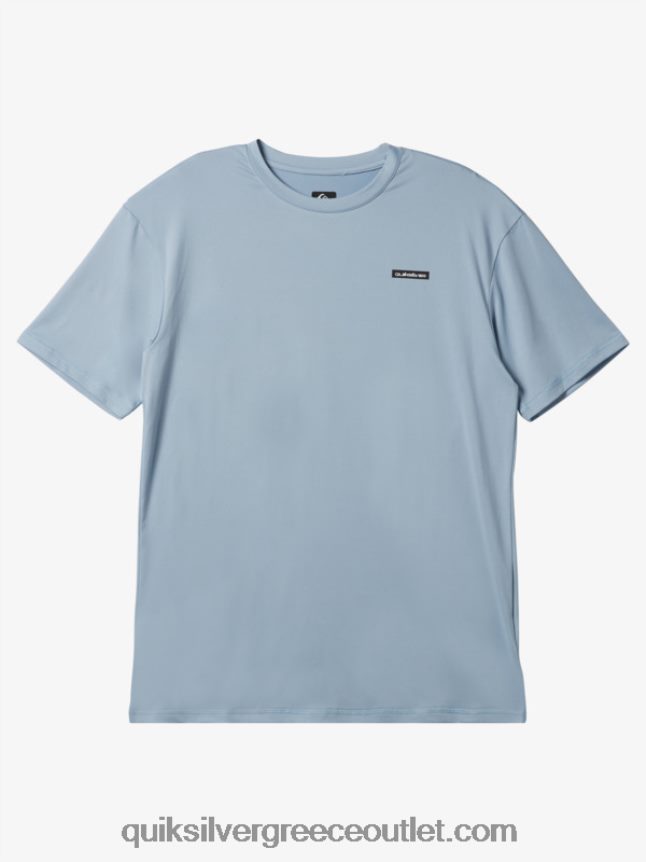 omni session upf 50 κοντομάνικο μπλουζάκι σερφ Quiksilver άνδρες 66LP84540 ουράνιο μπλε