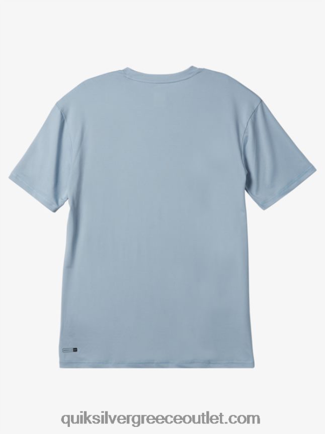 omni session upf 50 κοντομάνικο μπλουζάκι σερφ Quiksilver άνδρες 66LP84540 ουράνιο μπλε