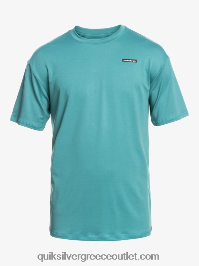 omni session upf 50 κοντομάνικο μπλουζάκι σερφ Quiksilver άνδρες 66LP84542 μπλε της Βρετάνης