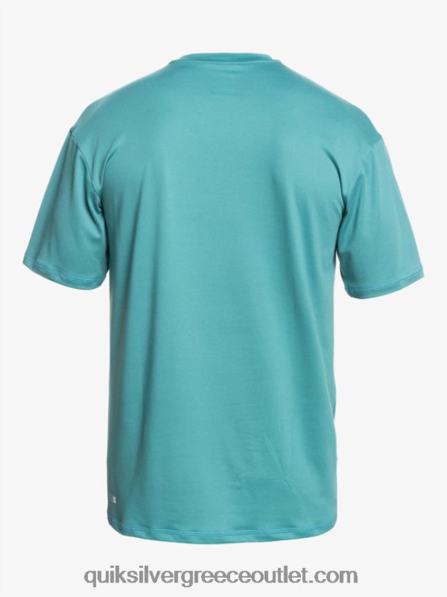 omni session upf 50 κοντομάνικο μπλουζάκι σερφ Quiksilver άνδρες 66LP84542 μπλε της Βρετάνης
