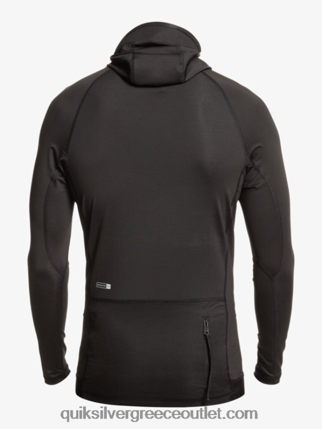 καταιγίδα μακρυμάνικο rashguard Quiksilver άνδρες 66LP841836 μαύρος
