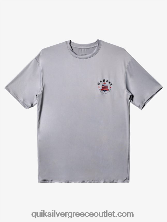Χαβάη royalty upf 50 κοντομάνικο μπλουζάκι σερφ Quiksilver άνδρες 66LP841124 χιονόνερο