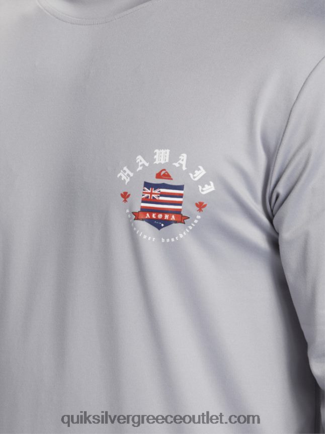 Χαβάη royalty upf 50 μακρύ μανίκι σερφ μπλουζάκι Quiksilver άνδρες 66LP84925 χιονόνερο