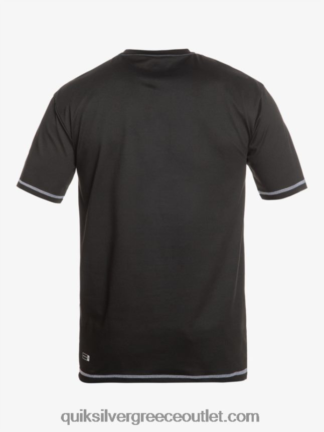 saturn surf κοντομάνικο upf 50 surf t-shirt Quiksilver άνδρες 66LP84587 μαύρος