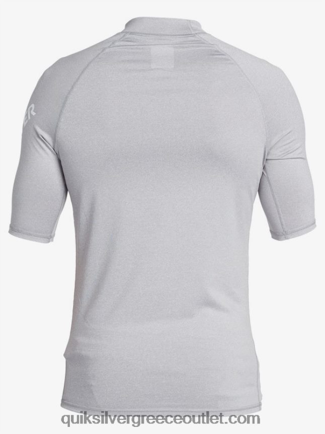 παντός χρόνου κοντομάνικο upf 50 rashguard Quiksilver άνδρες 66LP841260 χιονόνερο