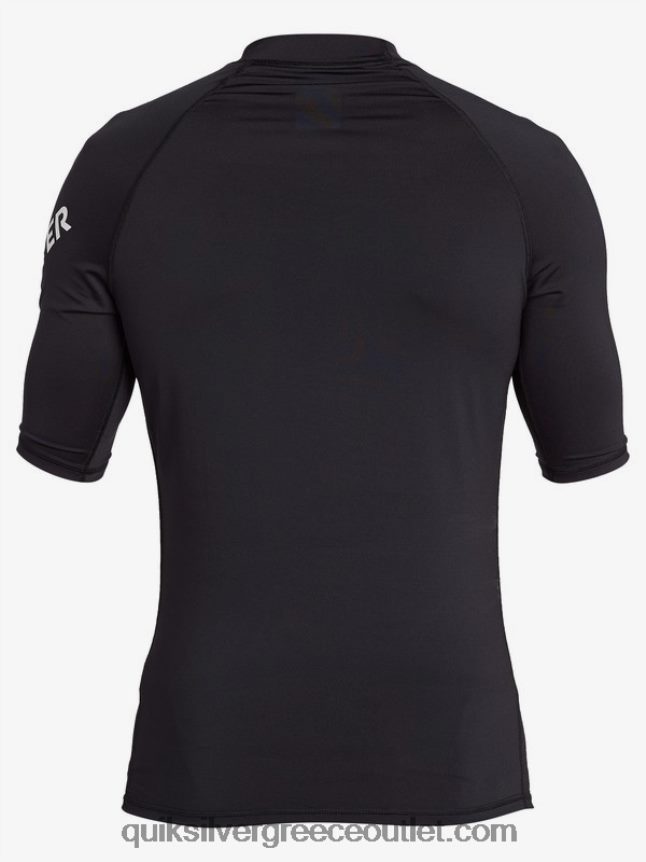 παντός χρόνου κοντομάνικο upf 50 rashguard Quiksilver άνδρες 66LP841261 μαύρος