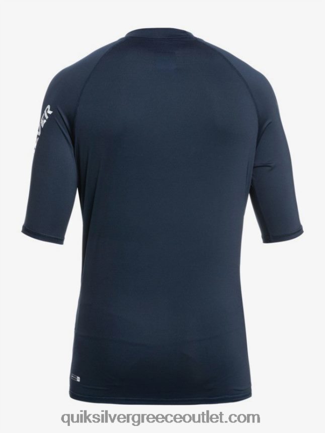 παντός χρόνου κοντομάνικο upf 50 rashguard Quiksilver άνδρες 66LP841263 ναυτικό μπλέιζερ