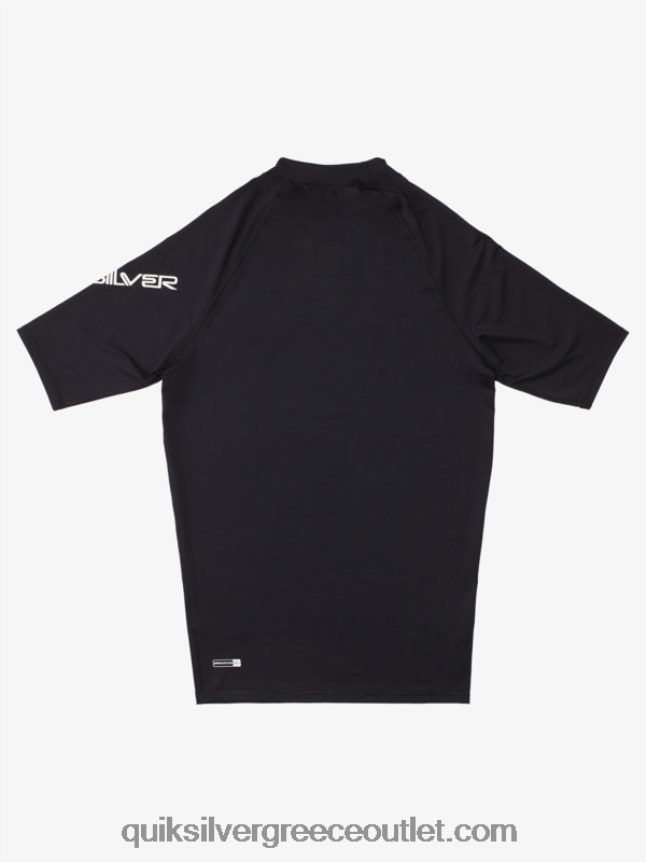 παντός χρόνου κοντομάνικο upf 50 rashguard Quiksilver άνδρες 66LP841265 μαύρος