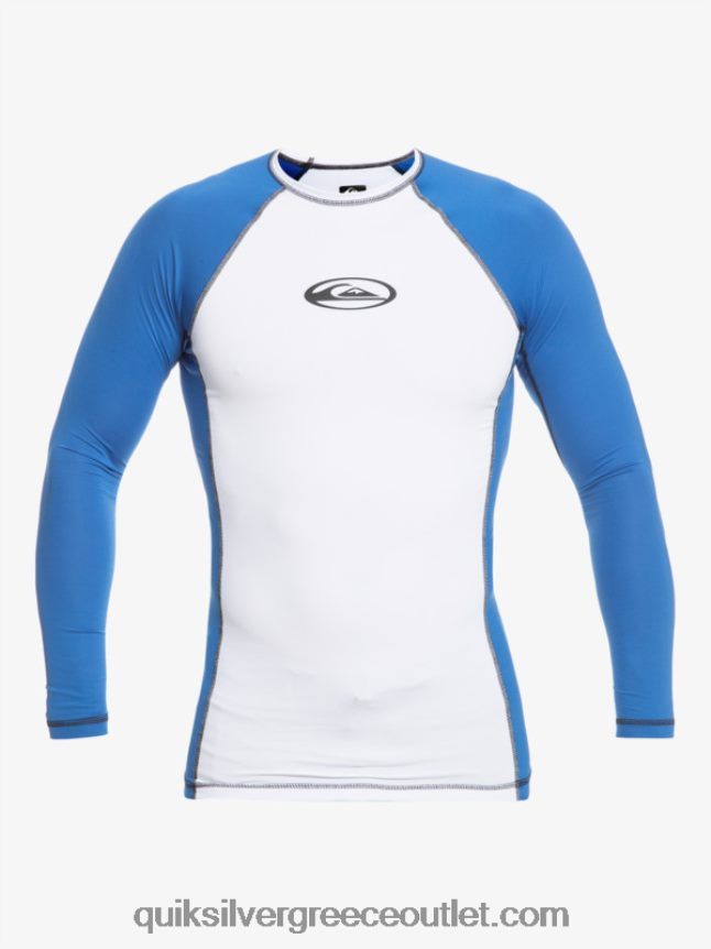 προστασία κρόνου μακρυμάνικο upf 50 rashguard Quiksilver άνδρες 66LP84653 τουρκική θάλασσα
