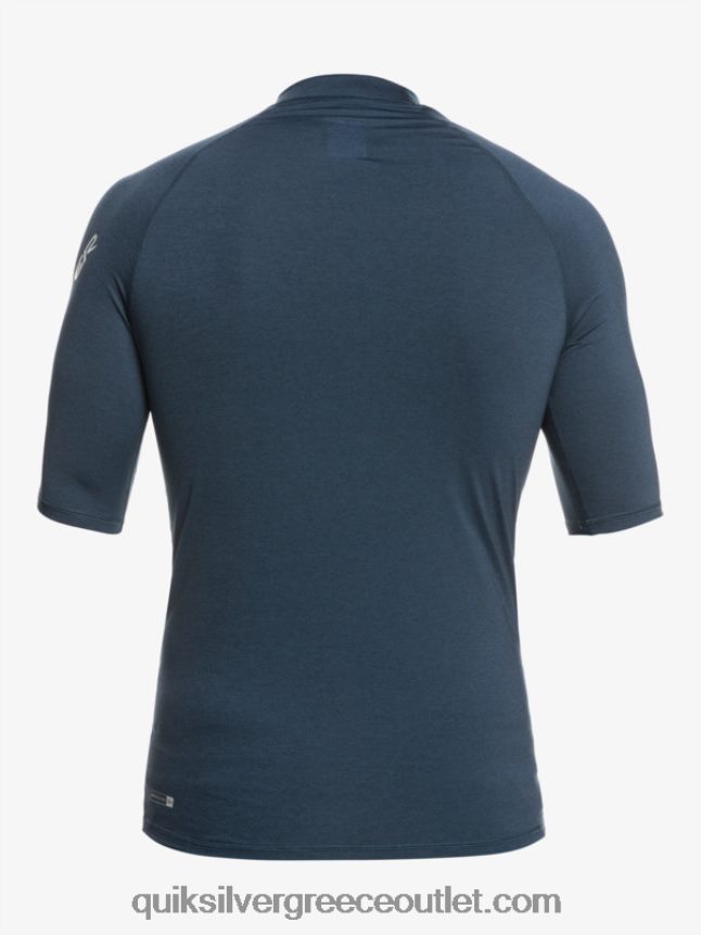 παντός χρόνου κοντομάνικο upf 50 rashguard Quiksilver άνδρες 66LP84812 ναυτικό σακάκι ρείκι