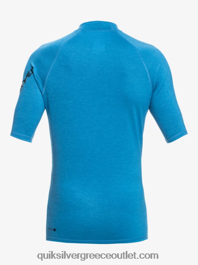 παντός χρόνου κοντομάνικο upf 50 rashguard Quiksilver άνδρες 66LP84816 βαλάρτα μπλε ρείκι