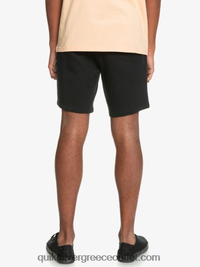 απαραίτητα 19 βιολογικά φούτερ Quiksilver άνδρες 66LP841660 μαύρος