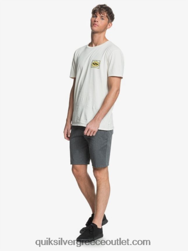 καθημερινό παντελόνι τσεπάκι 20 σινέ Quiksilver άνδρες 66LP841313 σκούρο γκρι ρείκι
