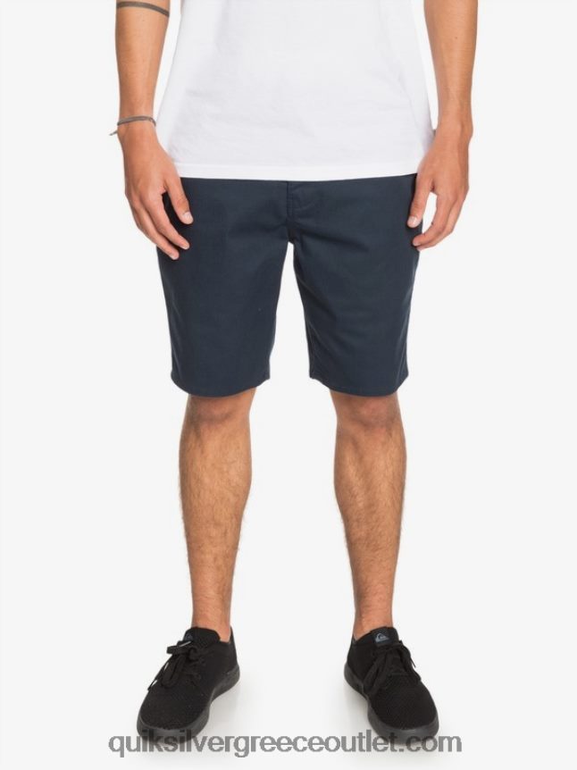 καθημερινό παντελόνι τσεπάκι 20 σινέ Quiksilver άνδρες 66LP841316 ναυτικό μπλέιζερ