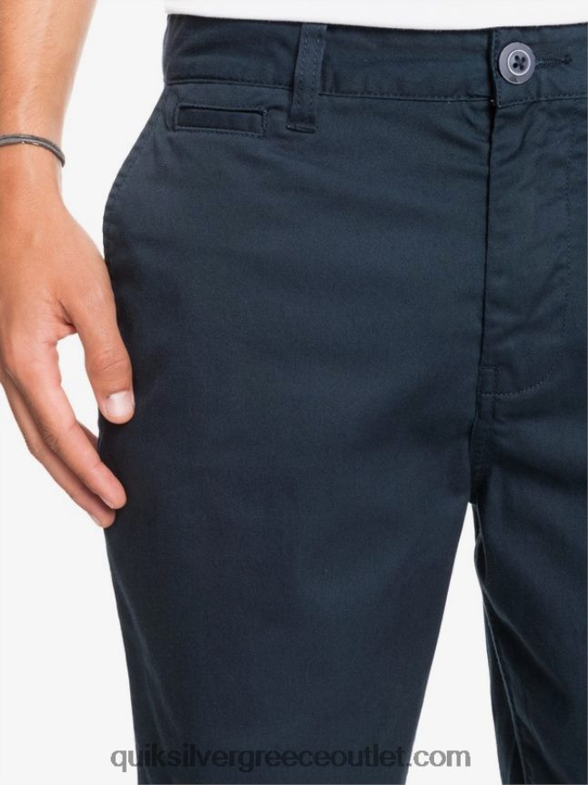 καθημερινό παντελόνι τσεπάκι 20 σινέ Quiksilver άνδρες 66LP841316 ναυτικό μπλέιζερ
