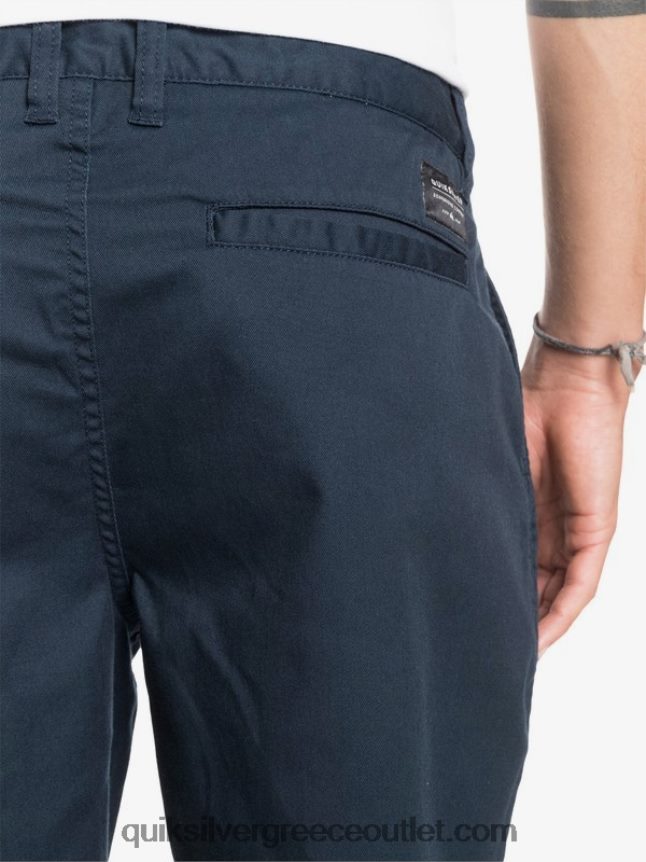 καθημερινό παντελόνι τσεπάκι 20 σινέ Quiksilver άνδρες 66LP841316 ναυτικό μπλέιζερ