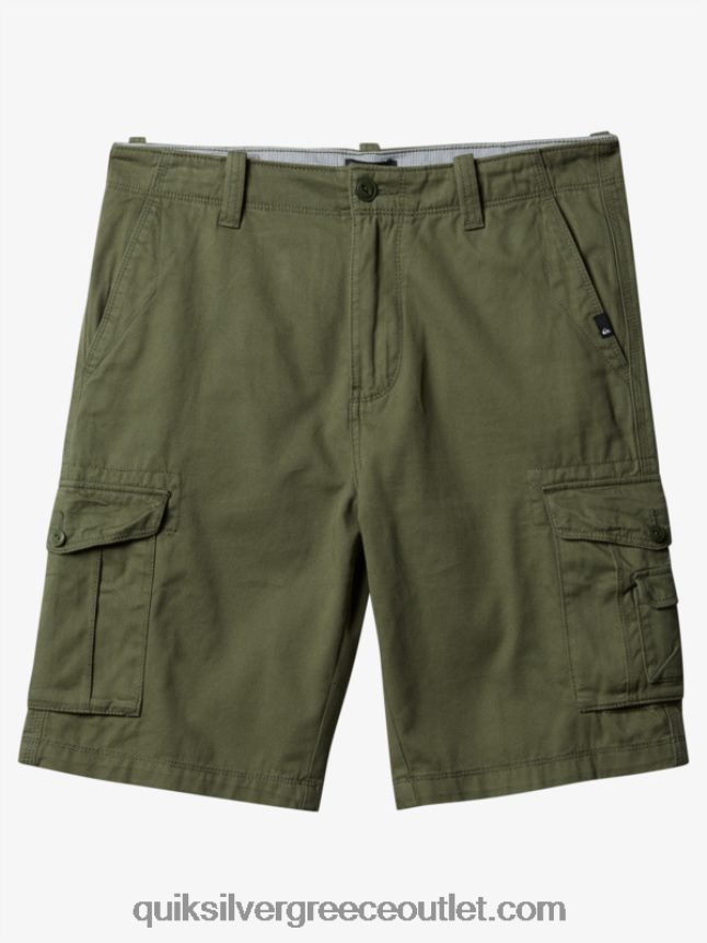 κρίσιμη μάχη 21 σορτς φορτίου Quiksilver άνδρες 66LP841523 τετράφυλλο τριφύλλι