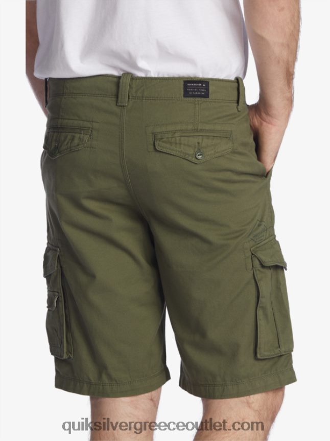 κρίσιμη μάχη 21 σορτς φορτίου Quiksilver άνδρες 66LP841523 τετράφυλλο τριφύλλι