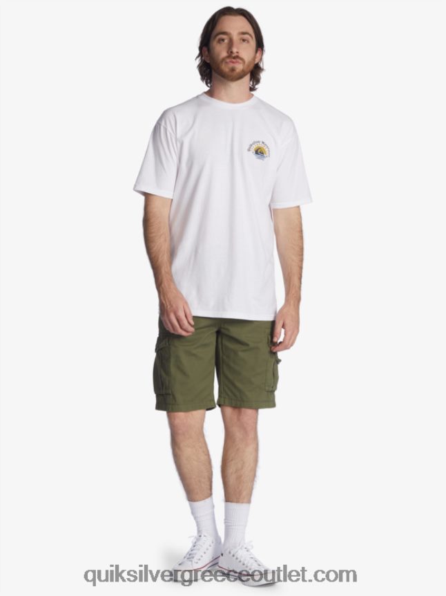 κρίσιμη μάχη 21 σορτς φορτίου Quiksilver άνδρες 66LP841523 τετράφυλλο τριφύλλι