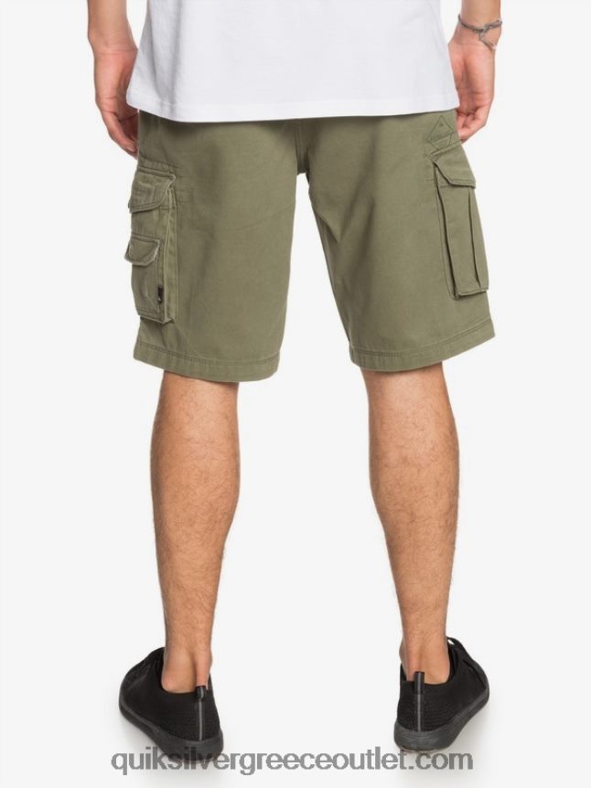 κρίσιμη μάχη 21 σορτς φορτίου Quiksilver άνδρες 66LP841523 τετράφυλλο τριφύλλι