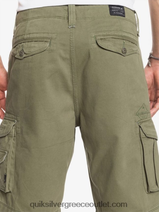 κρίσιμη μάχη 21 σορτς φορτίου Quiksilver άνδρες 66LP841523 τετράφυλλο τριφύλλι
