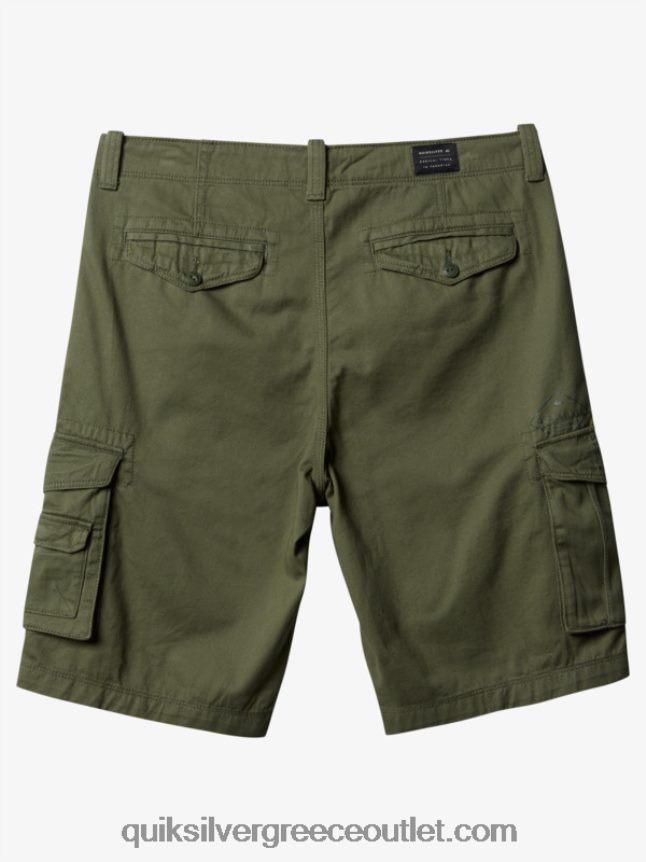 κρίσιμη μάχη 21 σορτς φορτίου Quiksilver άνδρες 66LP841523 τετράφυλλο τριφύλλι