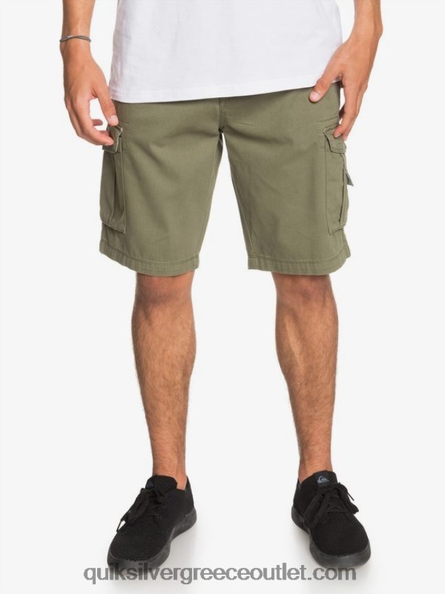 κρίσιμη μάχη 21 σορτς φορτίου Quiksilver άνδρες 66LP841523 τετράφυλλο τριφύλλι