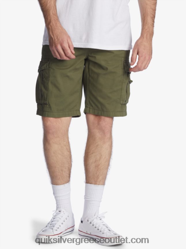κρίσιμη μάχη 21 σορτς φορτίου Quiksilver άνδρες 66LP841523 τετράφυλλο τριφύλλι