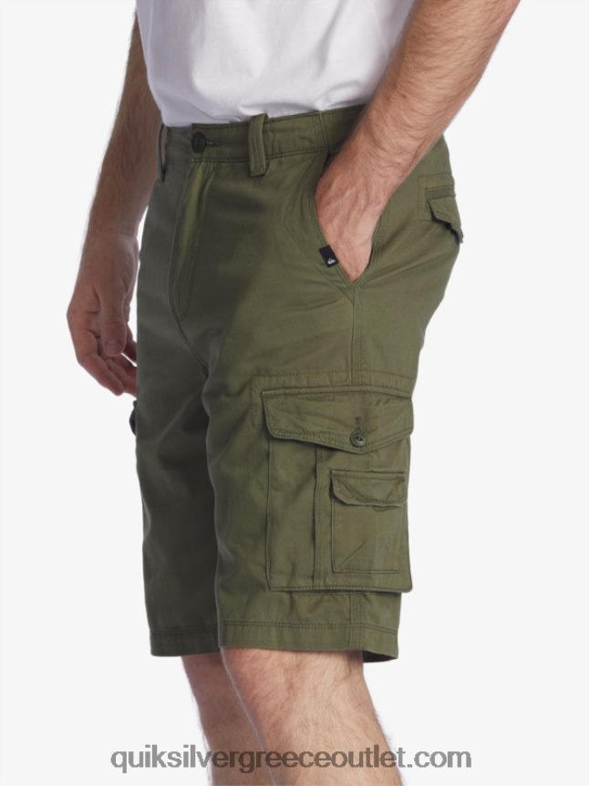 κρίσιμη μάχη 21 σορτς φορτίου Quiksilver άνδρες 66LP841523 τετράφυλλο τριφύλλι