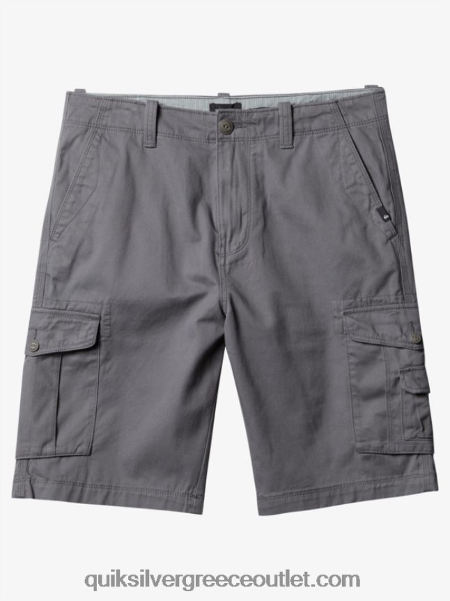 κρίσιμη μάχη 21 σορτς φορτίου Quiksilver άνδρες 66LP841525 ήσυχη σκιά