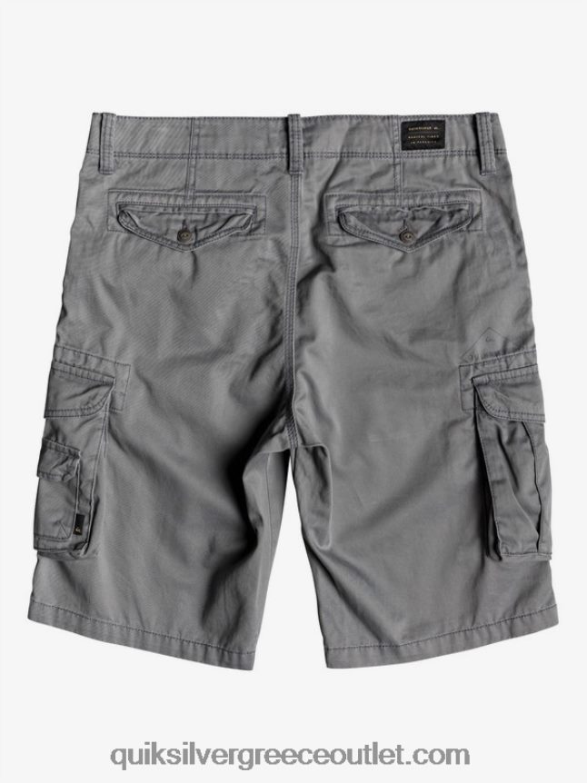 κρίσιμη μάχη 21 σορτς φορτίου Quiksilver άνδρες 66LP841525 ήσυχη σκιά