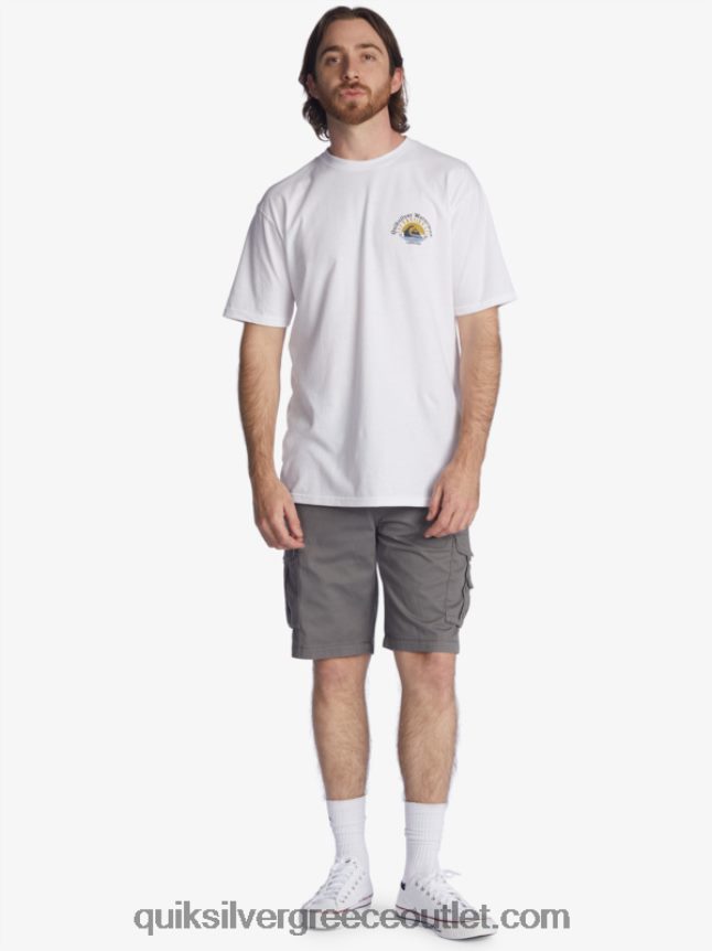 κρίσιμη μάχη 21 σορτς φορτίου Quiksilver άνδρες 66LP841525 ήσυχη σκιά